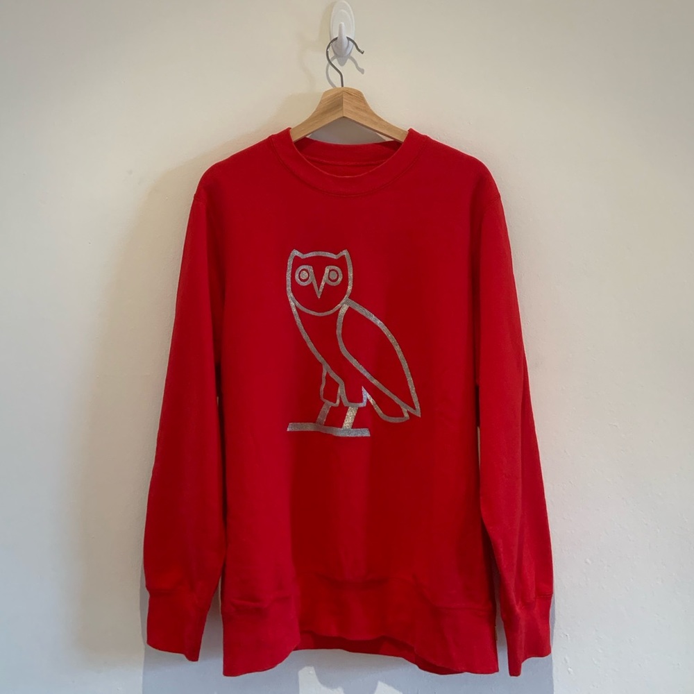 October’s Very Own OVO OG Owl Embroidered Crewneck